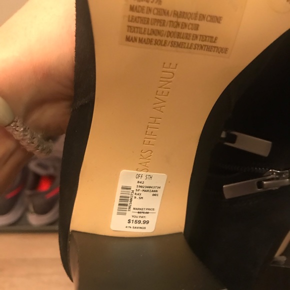 Sak’s fifth ave Mariann tasseled knee-high boots - Picture 6 of 6